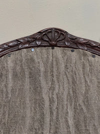 A Pair of Late 18th Century Beech Frame Armchairs in the manner of John Linnell (1729 - 1796)