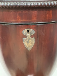 A George IV Mahogany Knife Urn