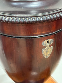 A George IV Mahogany Knife Urn