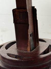 A George IV Mahogany Knife Urn