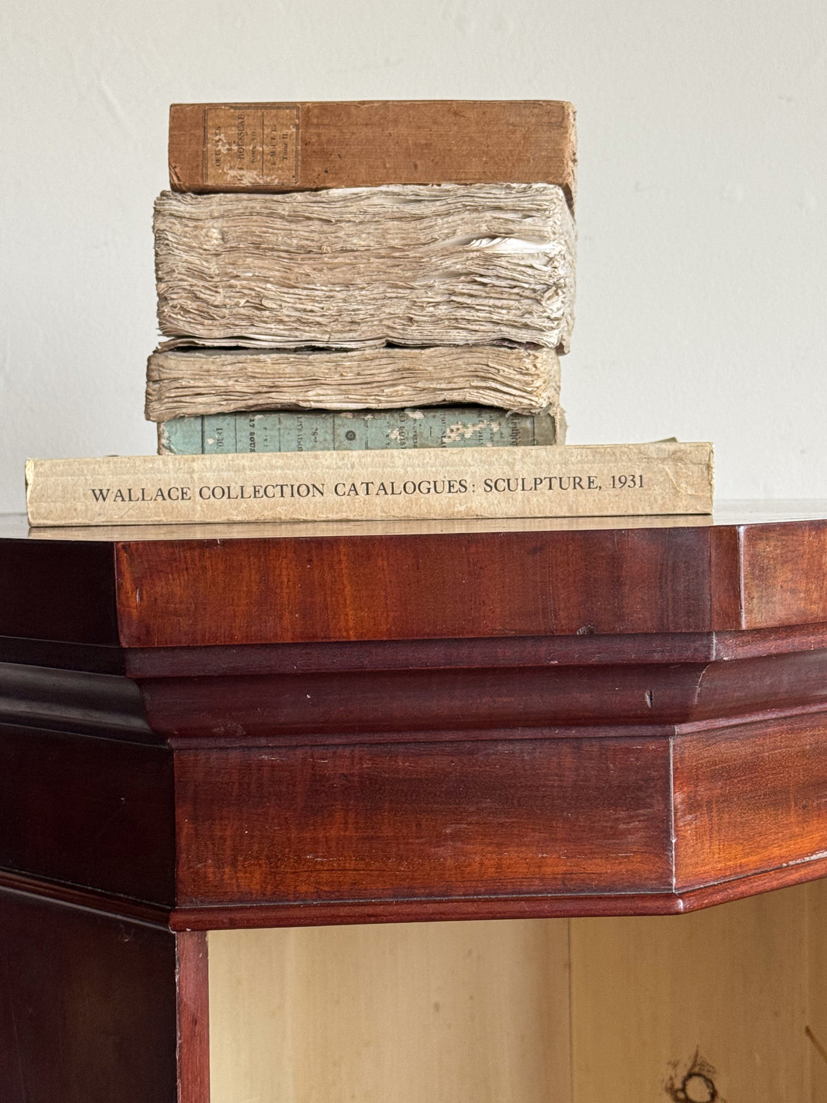 A George IV Mahogany Pedestal Pot Cupboard