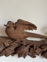 A Pair of Early 18th Century Carved Oak Elements in the manner of Grinling Gibbons (1648-1721)