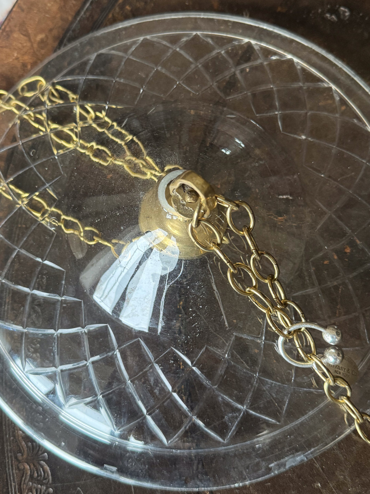 A 19th Century Glass Hundi Lantern