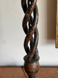 A Late 19th Century Kashmiri Twist Lamp
