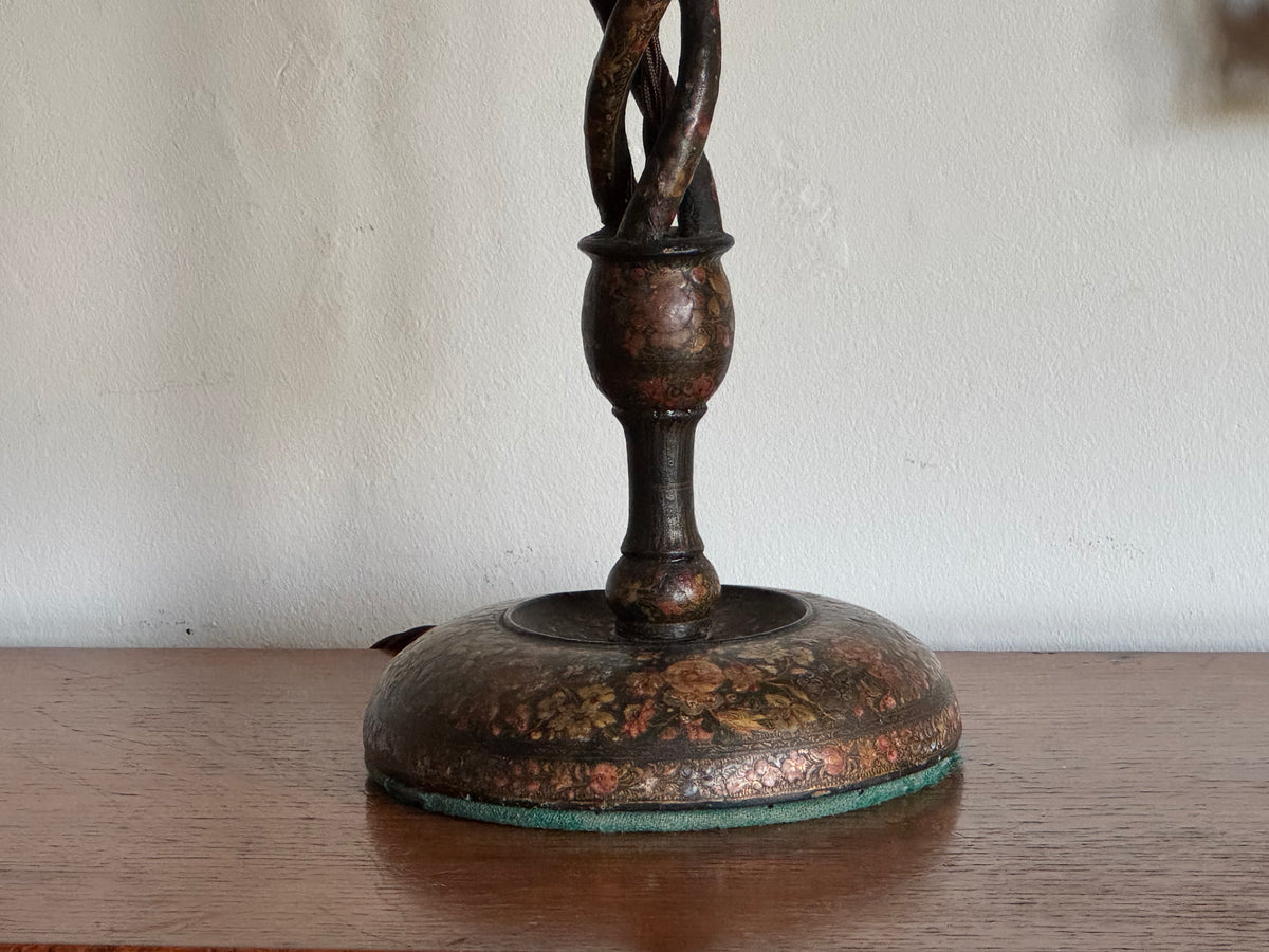 A Late 19th Century Kashmiri Twist Lamp