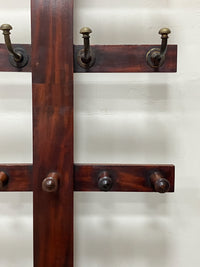 A Regency Mahogany Hall Stand