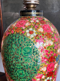 Early 20th Century Kashmiri Vase Lamp Bases
