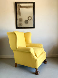 An Early 20th Century Wingback Armchair