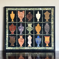 A Pietra Dura Inlaid Tablet