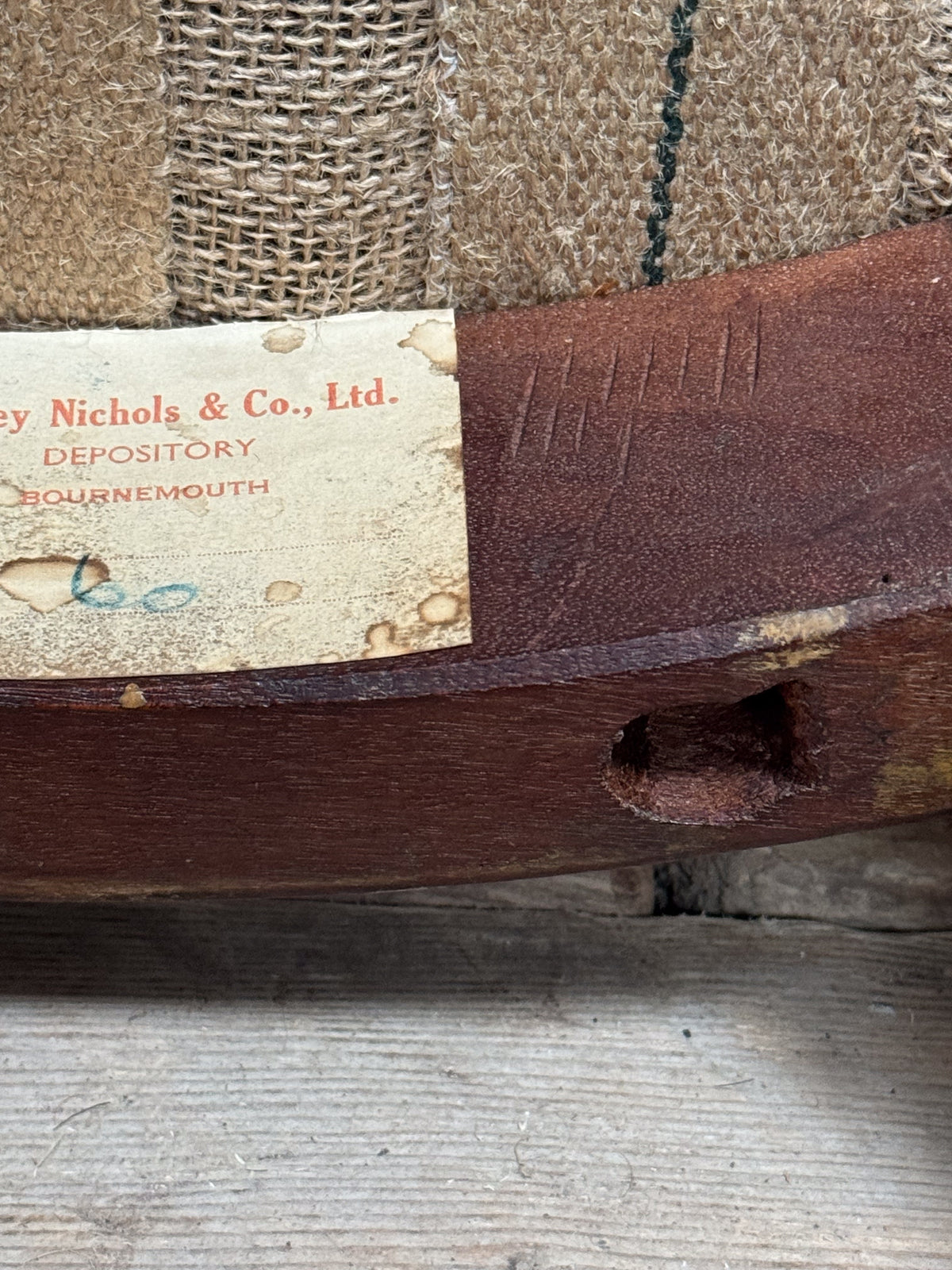 A Pair of Late 18th Century Beech Frame Armchairs in the manner of John Linnell (1729 - 1796)