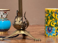 An Early 20th Century Brass Lamp