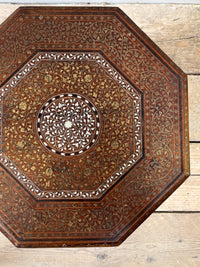 A Superb 19th Century Indian Inlaid Table