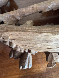 A Pair of Early 18th Century Carved Oak Elements in the manner of Grinling Gibbons (1648-1721)