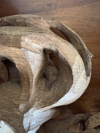 A Pair of Early 18th Century Carved Oak Elements in the manner of Grinling Gibbons (1648-1721)