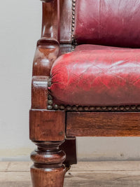 A George IV Mahogany Reclining Chair by Robert Daws