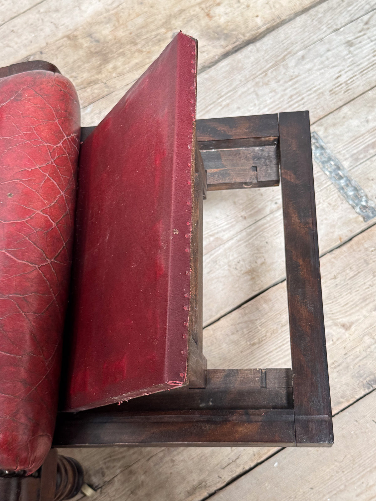 A George IV Mahogany Reclining Chair by Robert Daws