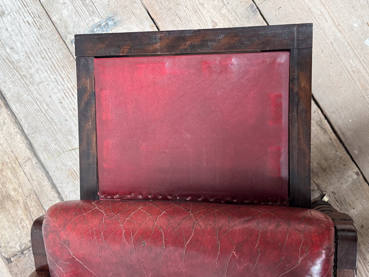 A George IV Mahogany Reclining Chair by Robert Daws