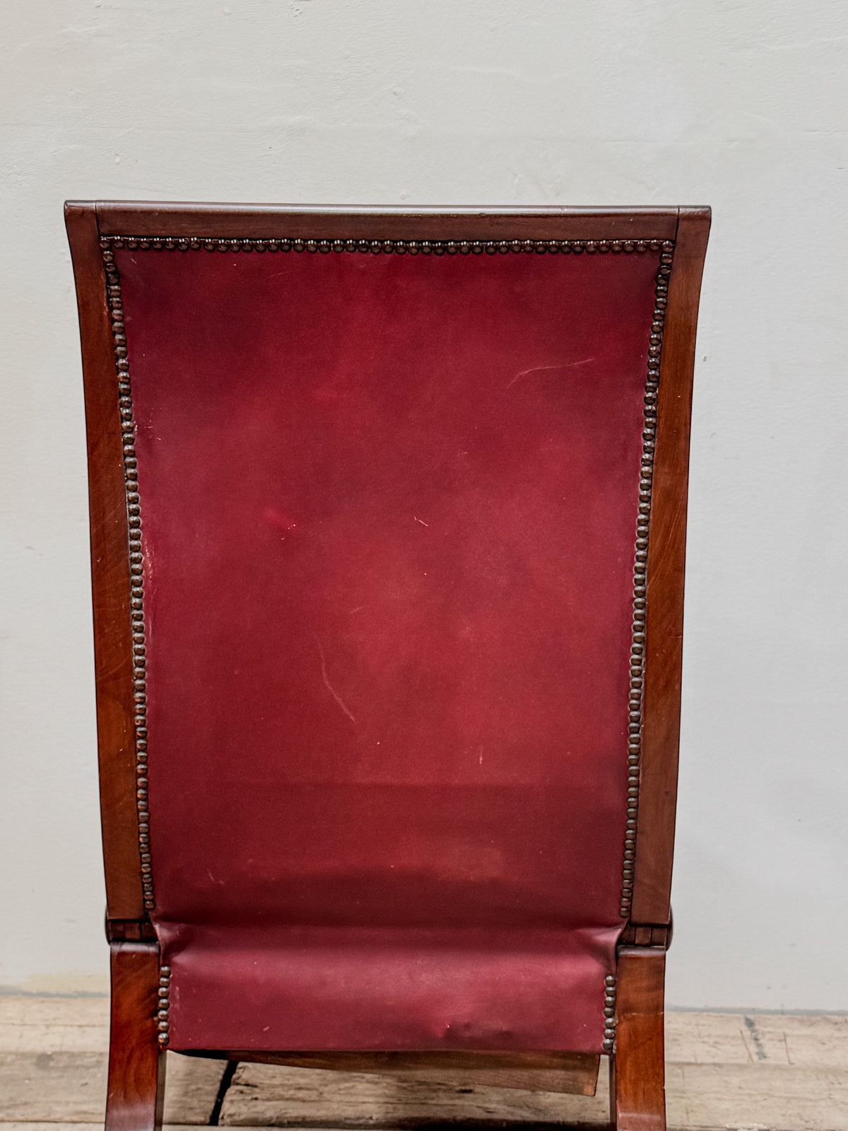 A George IV Mahogany Reclining Chair by Robert Daws