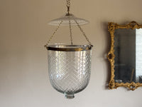 A 19th Century Glass Hundi Lantern