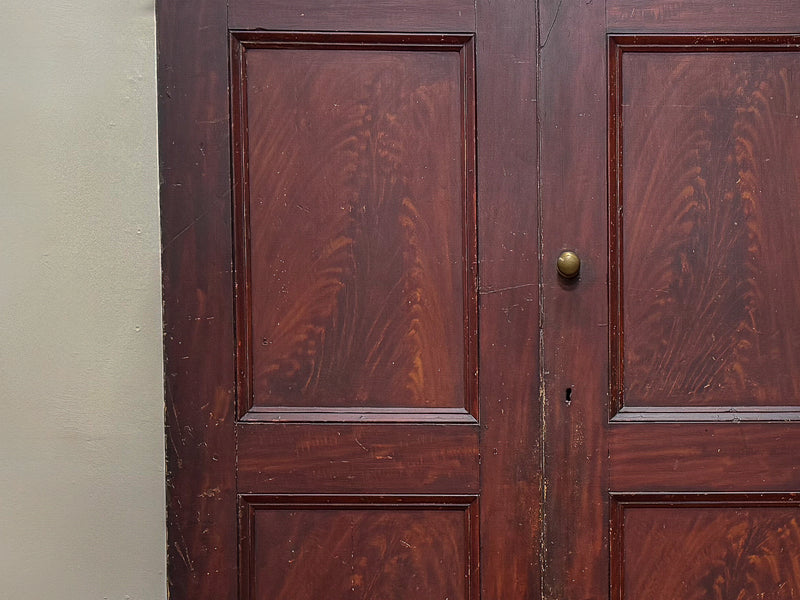 A 19th Century Irish Scumbled Pine Cupboard