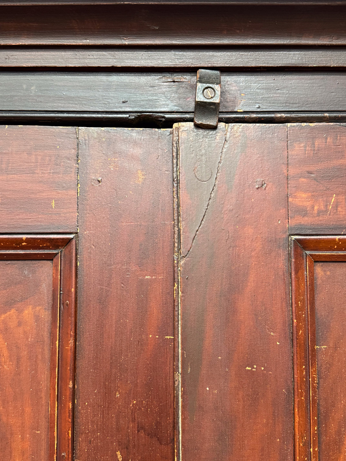A 19th Century Irish Scumbled Pine Cupboard