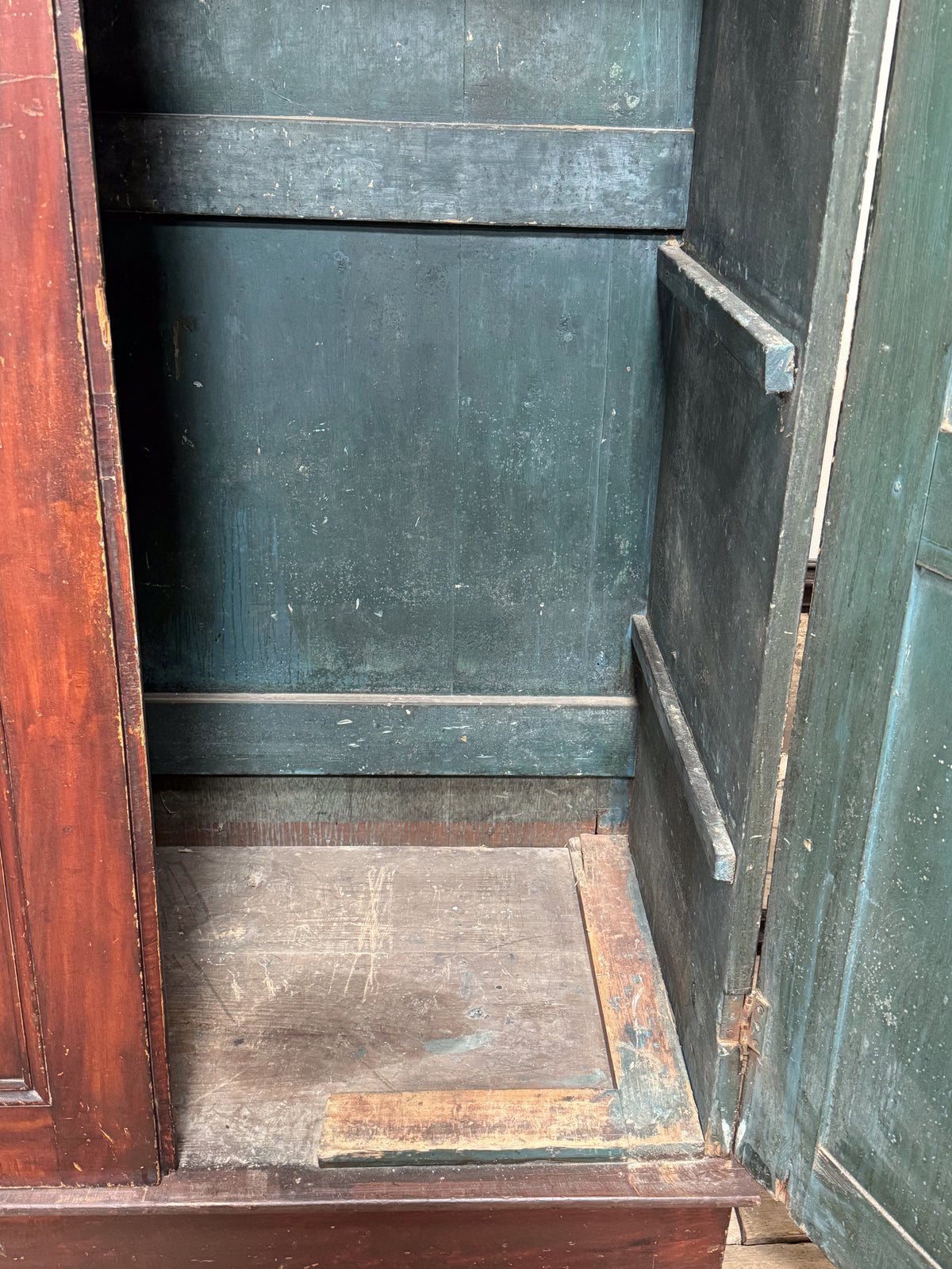 A 19th Century Irish Scumbled Pine Cupboard