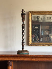 A Late 19th Century Kashmiri Twist Lamp