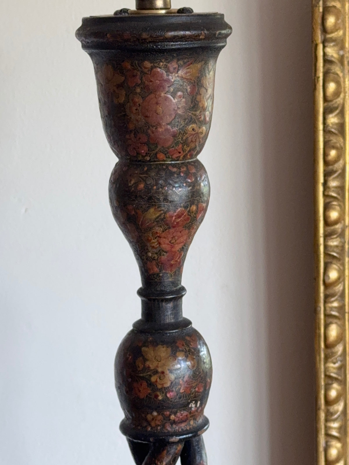 A Late 19th Century Kashmiri Twist Lamp