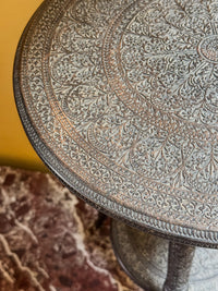 A Mid 19th Century Anglo Indian Ebony Tiered Table