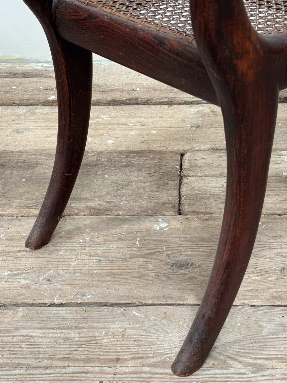 A Regency Simulated Rosewood Window Seat