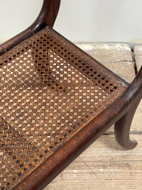 A Regency Simulated Rosewood Window Seat