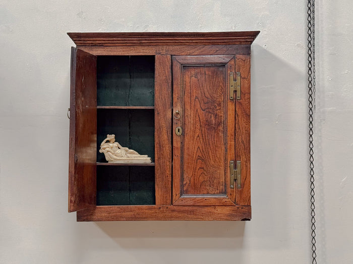 An 18th Century Elm Hanging Cupboard