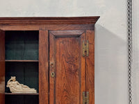 An 18th Century Elm Hanging Cupboard