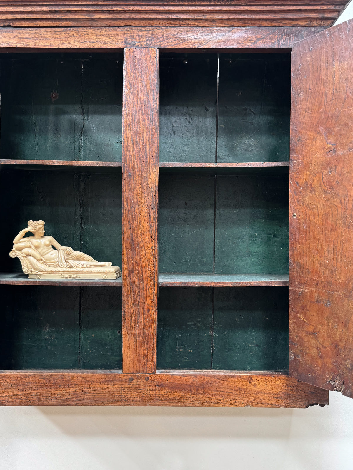 An 18th Century Elm Hanging Cupboard