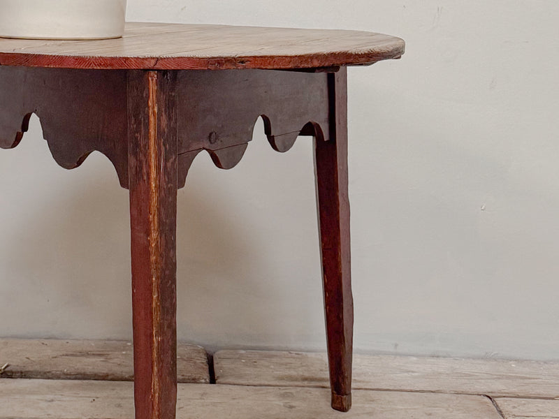 An Early 19th Century Pine Cricket Table