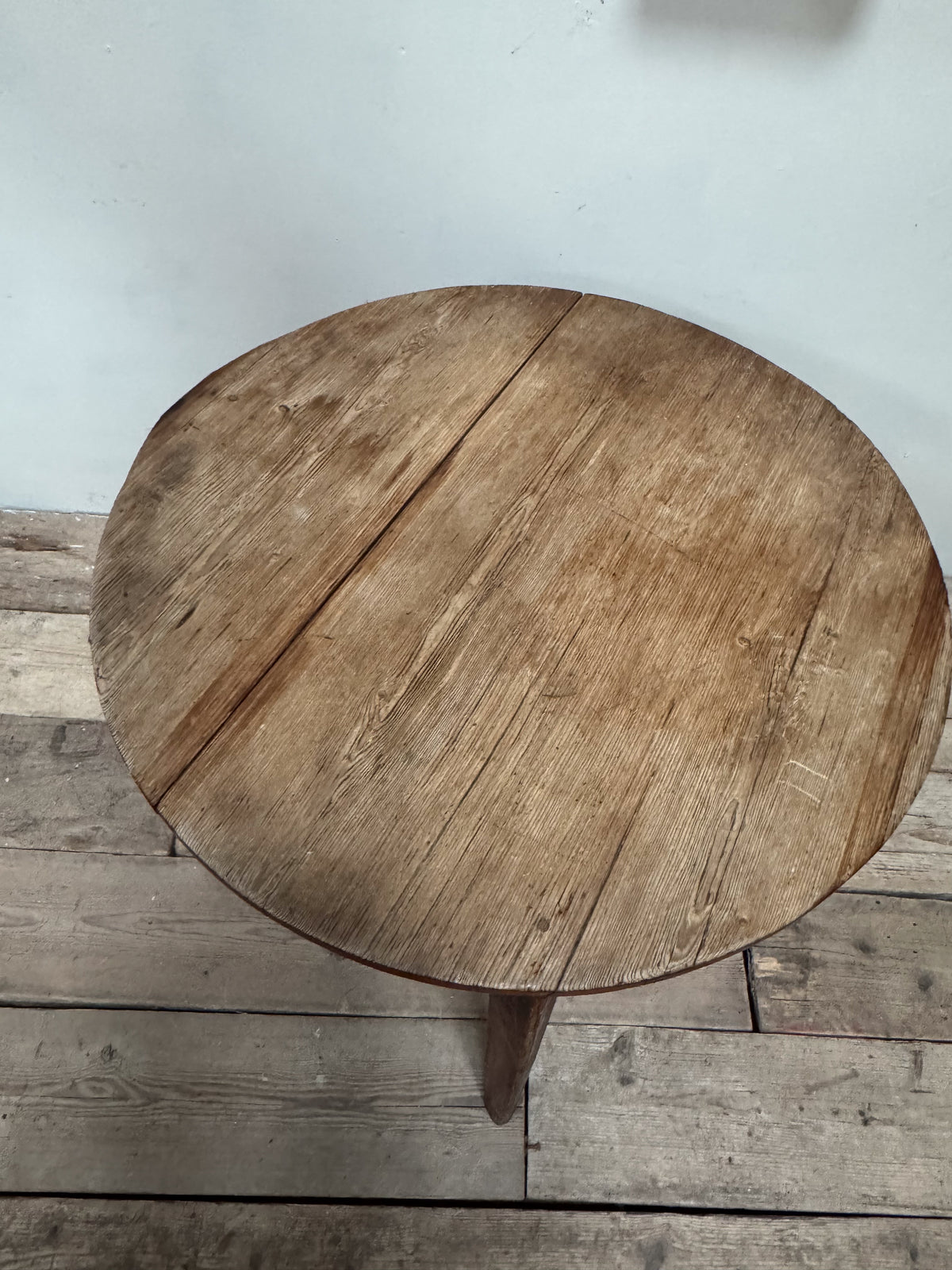 An Early 19th Century Pine Cricket Table
