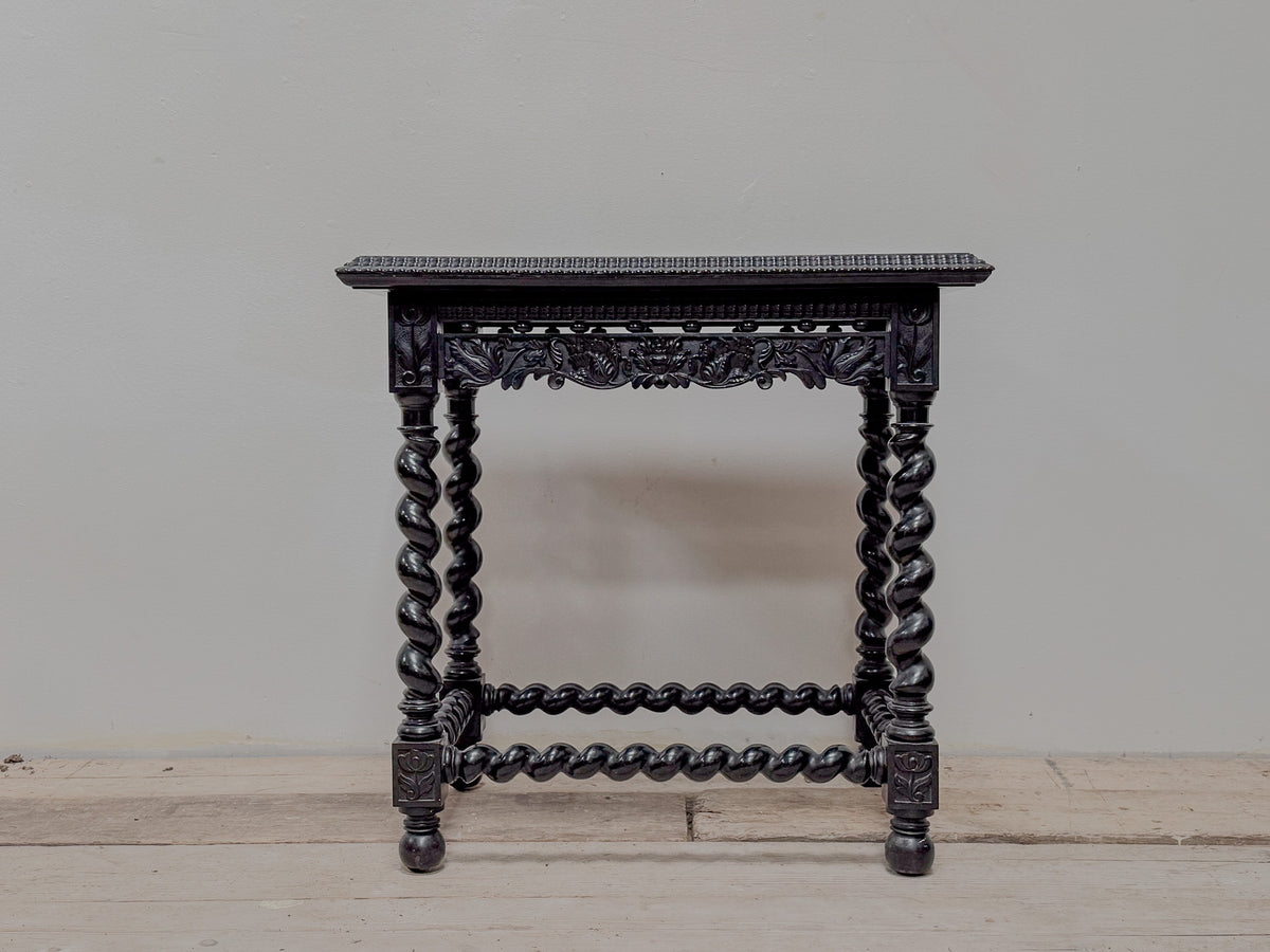 A 19th Century Ceylonese Ebony Table