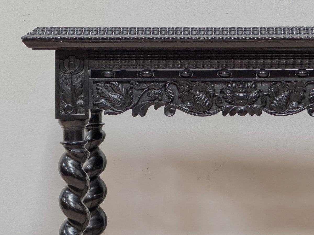 A 19th Century Ceylonese Ebony Table