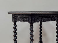 A 19th Century Ceylonese Ebony Table