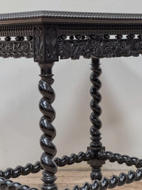 A 19th Century Ceylonese Ebony Table