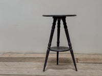 A Mid 19th Century Anglo Indian Ebony Tiered Table