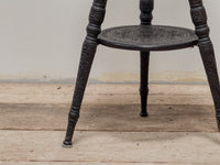 A Mid 19th Century Anglo Indian Ebony Tiered Table