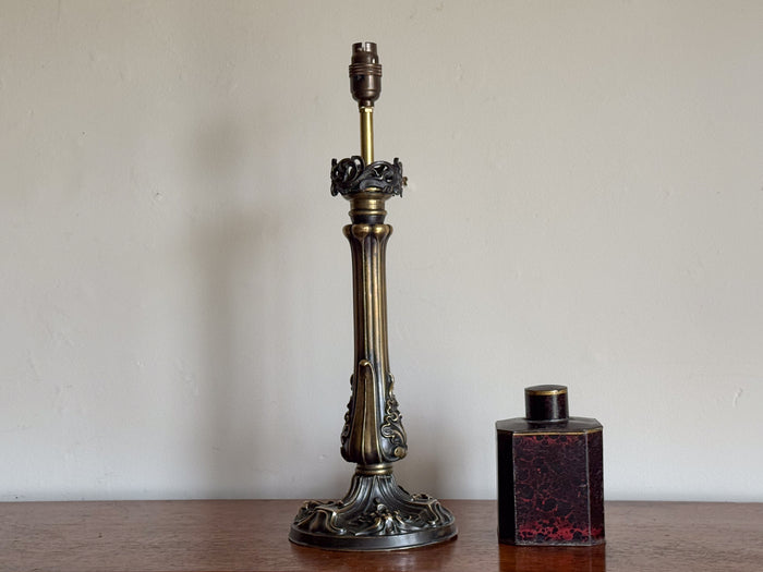 A Mid 19th Century Brass Palmer & Co. Lamp