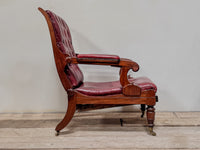 A George IV Mahogany Reclining Chair by Robert Daws