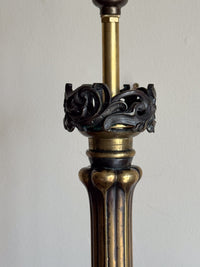 A Mid 19th Century Brass Palmer & Co. Lamp