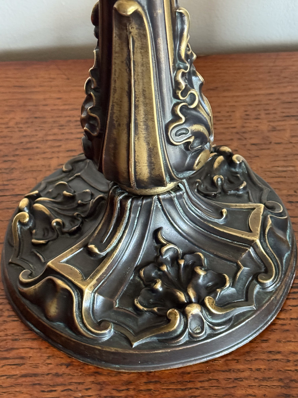 A Mid 19th Century Brass Palmer & Co. Lamp