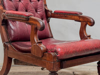 A George IV Mahogany Reclining Chair by Robert Daws