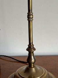 A George III Brass Lamp