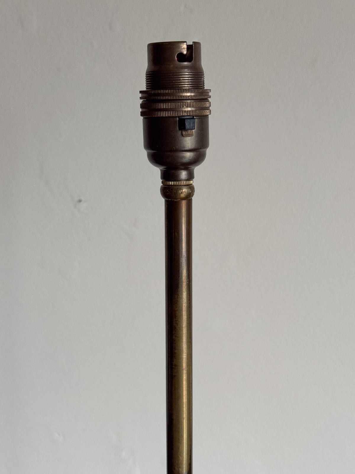 A George III Brass Lamp
