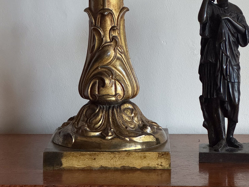 A 19th Century Brass Palmer & Co. Lamp